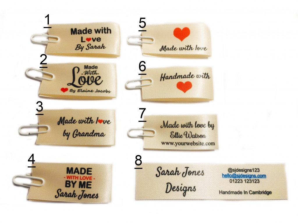 Made With Love Labels